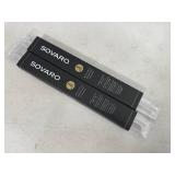 2 New Sets of Sovaro Reusable Straws with Cleaning Brushes