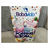 New Box of 10 Pouches Popping Boba Balls - Super Blue Raspberry