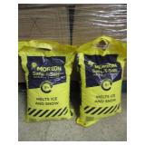 2 25lb bags of Morton Safe-T-Salt r...