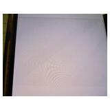 47" x 60" plexiglass sheet. Table p...