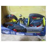 Toy bench power tool set, Power Ran...