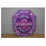 Hotel Starlino Italian Alcohol Raised Metal Sign