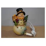 Snowman Table Lamp