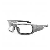 NEW 2 Pack of Ergodyne Skullerz ODIN Safety Glasses-Eye Protection Clear Lens Matte Gray Frame