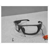 NEW 2 Pack of Ergodyne Skullerz ODIN Safety Glasses-Eye Protection Clear Lens Matte Gray Frame