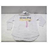 NEW NFL Ladies Team Apparel Green Bay Packers Pullover Sweatshirt - Gray - Medium