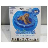 NEW PoolCandy Inflatable Pet Float - Large Dog