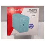 NEW Frigidaire Diamond 9 Can Mini Beverage & Skin Care Cooler - Baby Blue