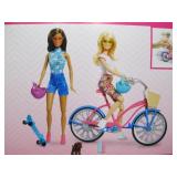 NEW Barbie Country Outdoor Bicycle Playset