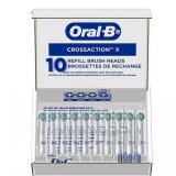 Oral-B CrossAction Electric Toothbrush Replacement Brush Heads, 10 ct.