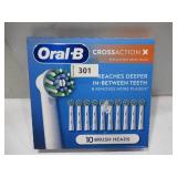 Oral-B CrossAction Electric Toothbrush Replacement Brush Heads, 10 ct.