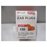 NEW Lucid Audio Silicone Ear Plugs 6 pk of 6 Ear Plugs (36 Pairs total)