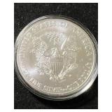 2012 AMERICAN SILVER EAGLE 1 TROY OZ .999 FINE SILVER IN AIRTITE