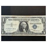 1957 Blue Seal $1 Dollar Silver Certificate