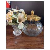 Amethyst Bud Vase, Glass Candy Dish and more