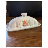 Vintage China Plates and Butter Dish