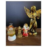 Lot of Angel Figurines, many vintage and more