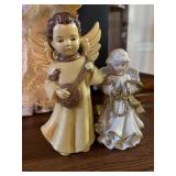 Angel Figurines, many Vintage