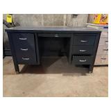 Large Metal Desk