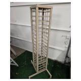 62" H x 20"W Rack for miscellaneous items for shop