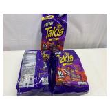 LL. 3x 10 1.23oz Takis Single Bags Bite Size