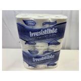 2x12 rolls 2ply Irresistable Toilet Paper