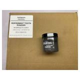 100x 2.75oz InVitamin Active Charcoal Tooth Powder-Peppermint