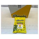 S. 8x 19 Ricola Wrapped Drops-Lemon Mint Sugar Free