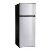 Vissani 7.1 cu. ft. Top Freezer Refrigerator in Stainless Steel Look Customer Returns See Pictures