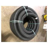 Advanced Drainage Systems 4 in. x 100 ft. Singlewall Solid Drain Pipe   Customer Returns See Pictures