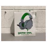 Onn. Xbox Wired Video Game Headset with 3.5mm Connector, Flip-to-Mute Mic