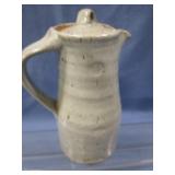 Crockery Pitcher & Lid