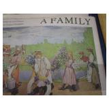 Books, Carl Larrson Paintings, Cook Book