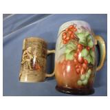 Roseville, Limoges, Staffordshire Mugs