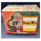 Vintage Weisert Tobacco SANTA CLAUS GIFT CARTON Store Display CHRISTMAS BOX St Louis Mo