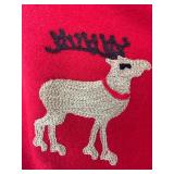 LAURA MEGROZ Christmas Wool Throw