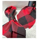 Buffalo Plaid TABLE LINENS SET - Runner, Napkins, Napkin Rings and Towels