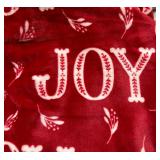 JOYFUL HOLIDAY Soft Blanket and Pillow Set