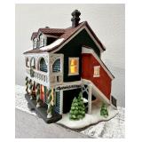 DEPT. 56 HERITAGE COLLECTION Lighted Dickens Village with Poulterer and Captain