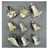 Assorted ANTIQUE Silver MERCURY GLASS Ornaments