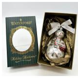 WATERFORD Holiday Heirlooms Lismore Liam SNOWMAN ORNAMENT with Original Box