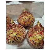 Assorted Ornaments - Pinecones, Beads and Sequins