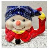 Cups of Christmas Cheer! CERAMIC SNOWMAN Mugs - QTY 3