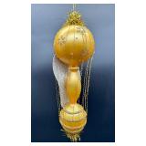 VICTORIAN-Style Wire-Wrapped Ball and Pillar ORNAMENT by Marshall Field