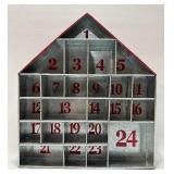 Large GALVANIZED ADVENT House and 