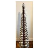 MCM Retro Vintage Christmas Tree with Interior Bottle Brush Tree - RARE!