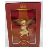 LENOX Holiday Disney 2010  "Secret Santa Tinkerbell" Ornament New in Box