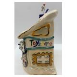 Blue Sky Clayworks HEATHER GOLDMIC White Rabbit Toys Tea Light House