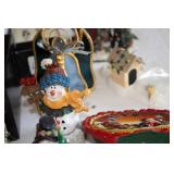 Collection of Hallmark Keepsake Ornaments and Figurines - Christmas Theme