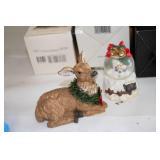 Collection of Hallmark Keepsake Ornaments and Figurines - Christmas Theme